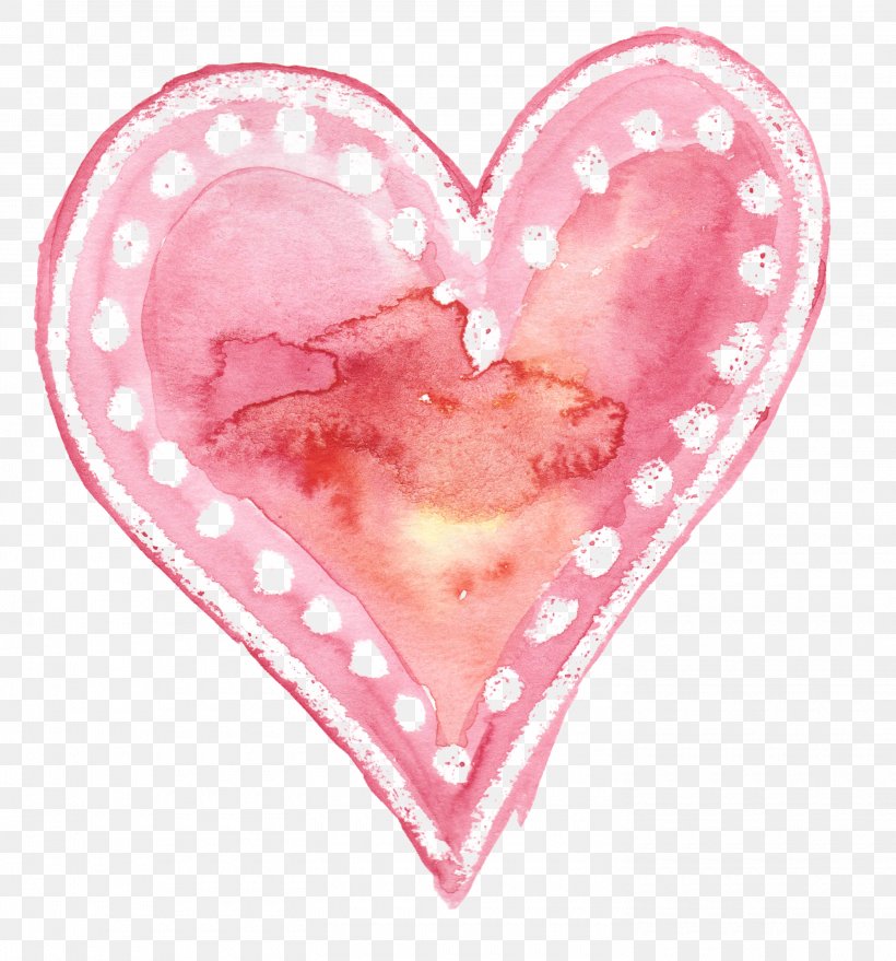Valentine's Day Gift Greeting Card Heart, PNG, 2940x3155px, Watercolor, Cartoon, Flower, Frame, Heart Download Free