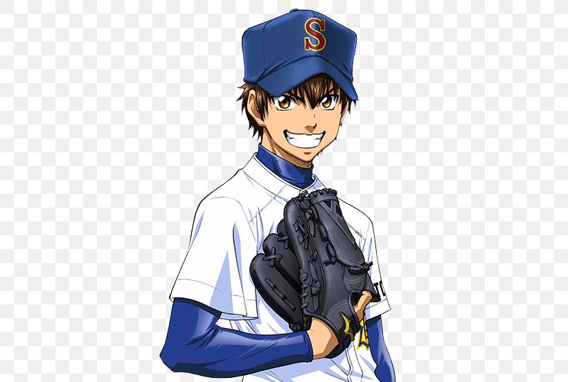 Ace Of Diamond DeviantArt Rendering Baseball, PNG, 458x552px, Watercolor, Cartoon, Flower, Frame, Heart Download Free