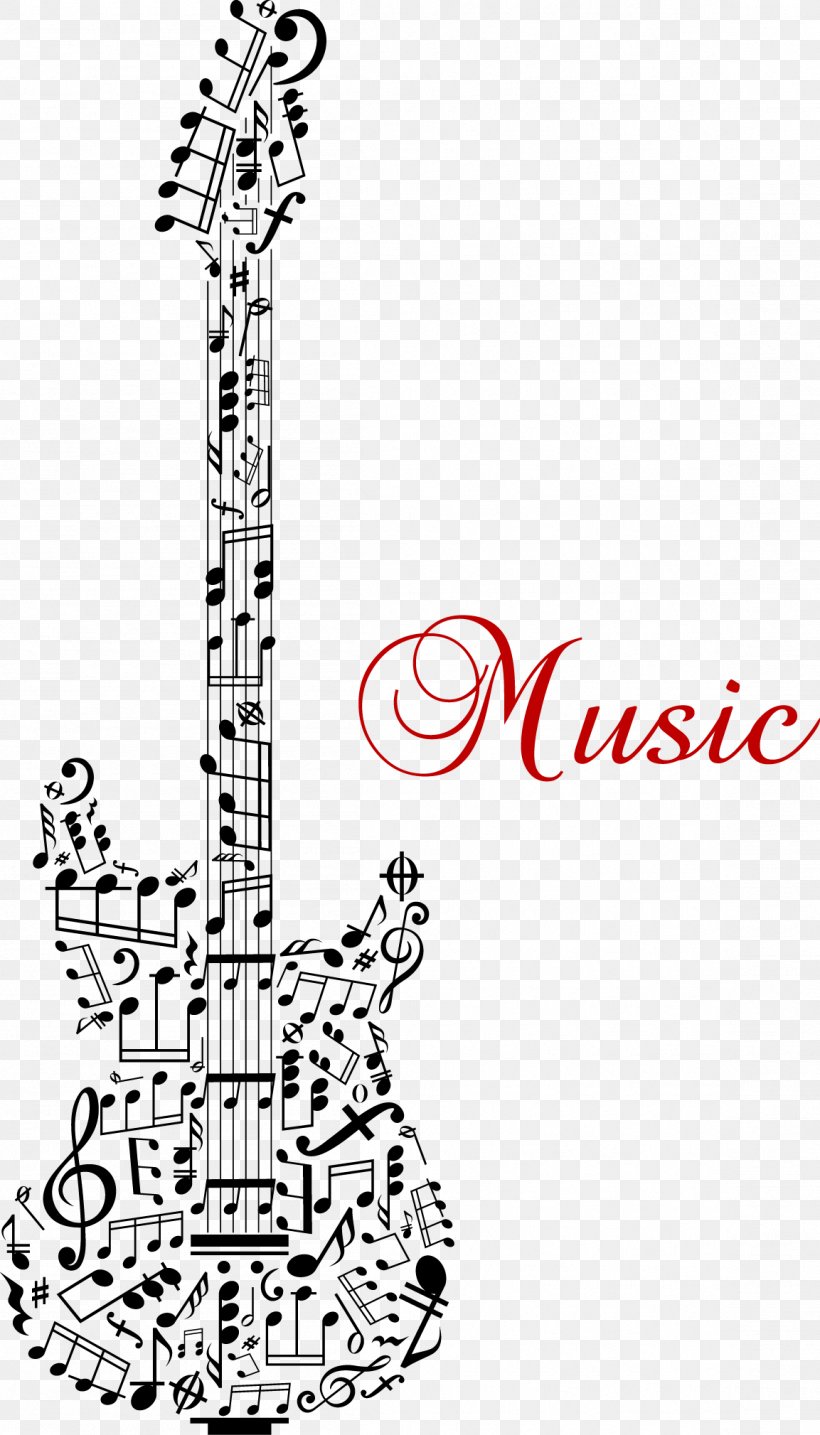 Guitar Musical Note Stock Illustration, PNG, 1153x2019px, Watercolor, Cartoon, Flower, Frame, Heart Download Free