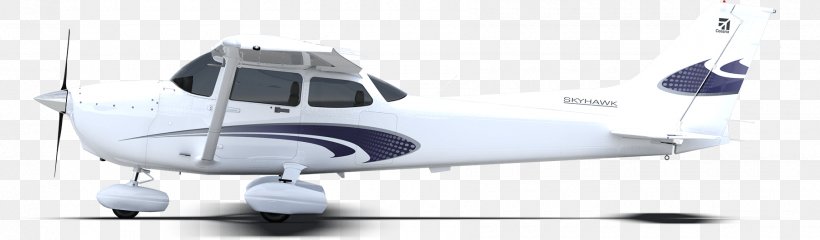 Light Aircraft Cessna 172 Airplane Aviation, PNG, 1800x529px, Light Aircraft, Aerospace Engineering, Air Travel, Aircraft, Aircraft Engine Download Free
