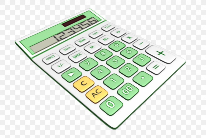 Calculator Office Equipment Numeric Keypad Technology Office Supplies, PNG, 960x647px, Watercolor, Calculator, Input Device, Numeric Keypad, Office Equipment Download Free
