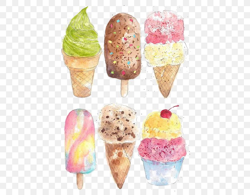 Ice Cream Food Drink Drawing, PNG, 441x640px, Ice Cream, Cake, Candy, Cornetto, Cream Download Free