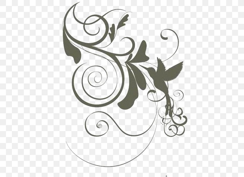 Vector Graphics Floral Design Ornament Illustration Pattern, PNG, 454x594px, Floral Design, Arabesque, Art, Artwork, Black And White Download Free