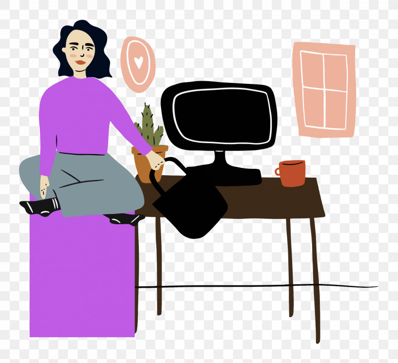 At Home, PNG, 2500x2283px, At Home, Behavior, Cartoon, Chair, Geometry Download Free
