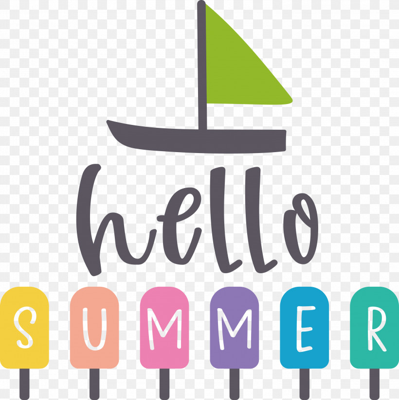 Hello Summer Happy Summer Summer, PNG, 2988x3000px, Hello Summer, Geometry, Happy Summer, Line, Logo Download Free