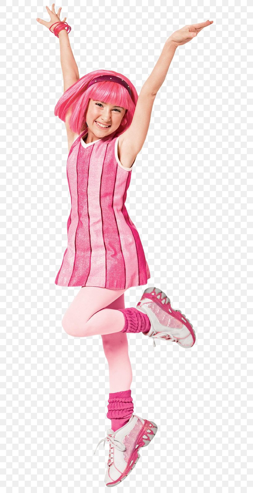 Julianna Rose Mauriello Stephanie LazyTown Sportacus Children's Television Series, PNG, 640x1600px, Watercolor, Cartoon, Flower, Frame, Heart Download Free