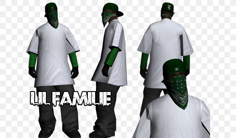 Grand Theft Auto: San Andreas Grand Theft Auto V Mod Grove Street Families Fericire, PNG, 640x480px, Grand Theft Auto San Andreas, Costume, Fericire, Grand Theft Auto, Grand Theft Auto V Download Free