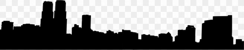 New York City Skyline Silhouette Clip Art, PNG, 2439x500px, New York City, Black And White, Brand, City, Cityscape Download Free