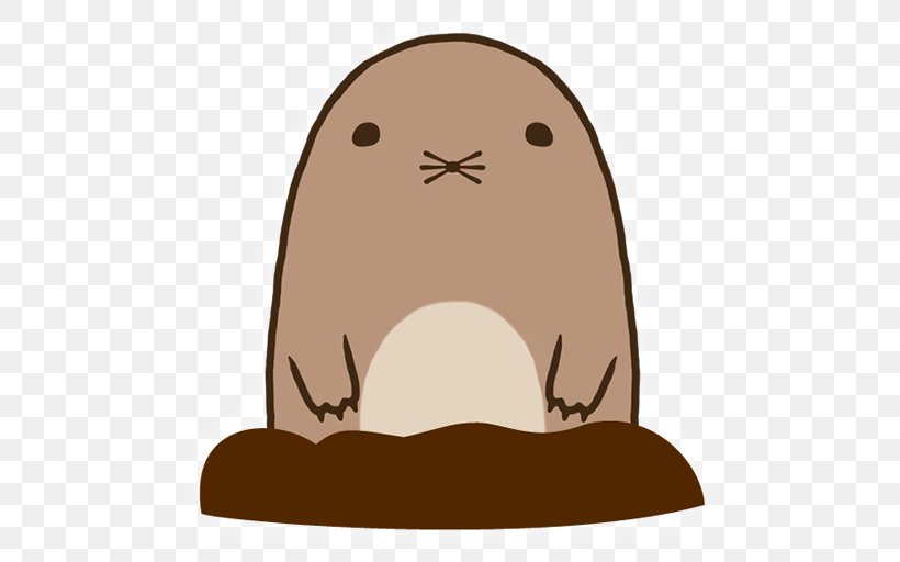 Pull Up Mole Fat Mole Cartoon Animation, PNG, 512x512px, Mole, Android, Animation, Cap, Cartoon Download Free