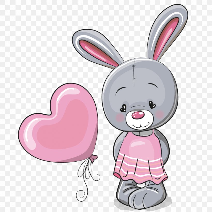 Rabbit Cartoon Cuteness Illustration, PNG, 900x900px, Rabbit, Cartoon, Child, Cuteness, Drawing Download Free