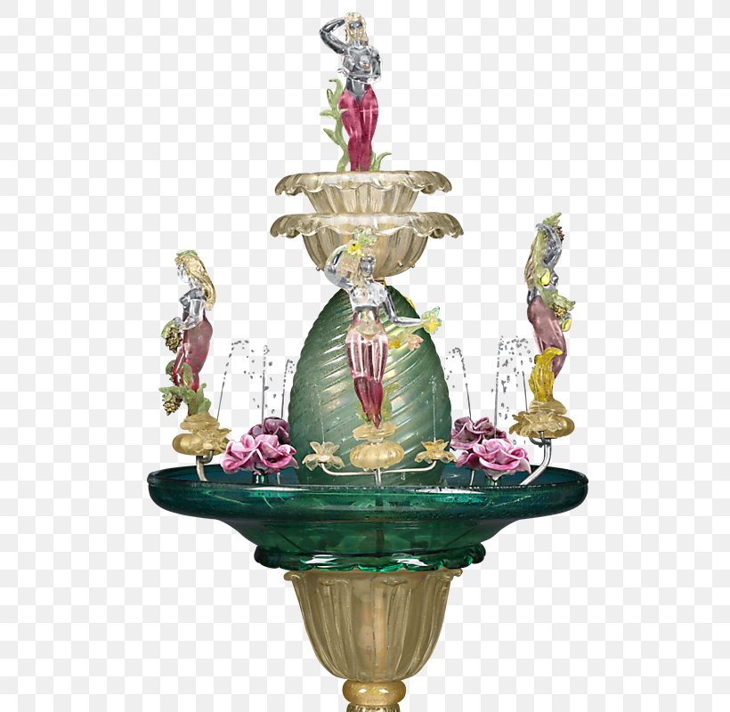 Venetian Glass Murano Glass Fountain Art Glass, PNG, 640x800px, Glass, Art Glass, Christmas Ornament, Crystal, Drinking Fountains Download Free
