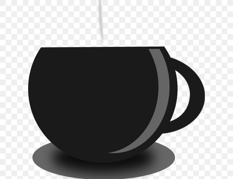Coffee Cup Tea Mug Clip Art, PNG, 622x630px, Coffee, Black, Coffee Cup, Cup, Drink Download Free
