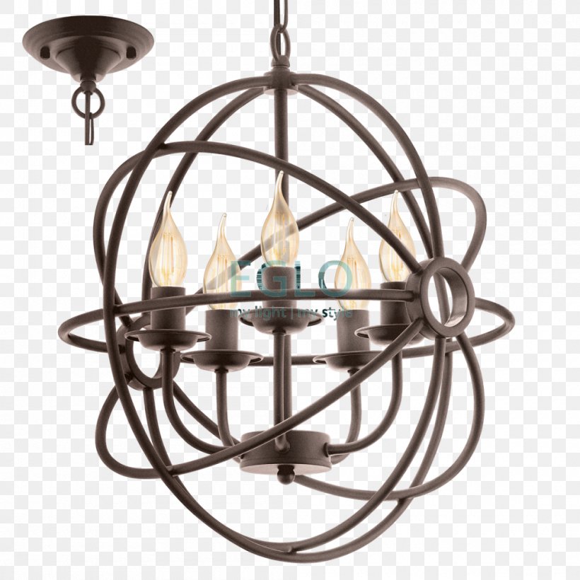 Ebrington Chandelier Light Fixture EGLO Lighting, PNG, 1000x1000px, Chandelier, Candelabra, Candle, Ceiling Fixture, Edison Screw Download Free