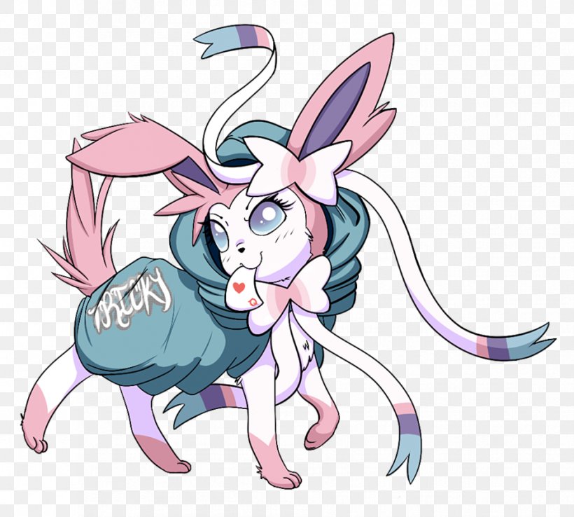 Trickywi YouTube Sylveon Pokémon Rabbit, PNG, 942x848px, Watercolor, Cartoon, Flower, Frame, Heart Download Free