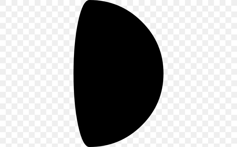 Black Circle Crescent White, PNG, 512x512px, Black, Black And White, Crescent, White Download Free
