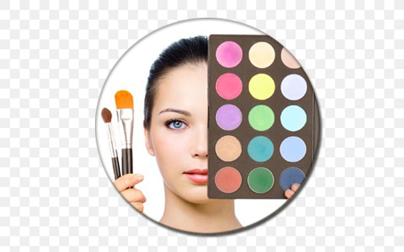 Make-up Artist Beauty Parlour Cosmetics Waxing Fashion, PNG, 512x512px, Makeup Artist, Beauty, Beauty Parlour, Brush, Cheek Download Free