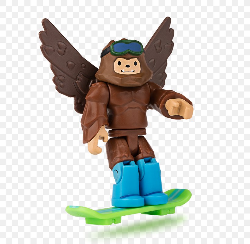 Roblox Bigfoot Boarder Game Action Toy Figures Png 800x800px