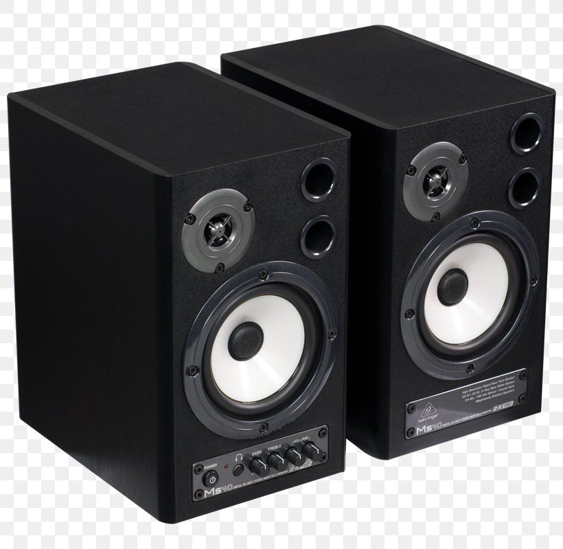 BEHRINGER MS20 / MS40 Studio Monitor Loudspeaker Audio, PNG, 800x800px, Studio Monitor, Amplifier, Audio, Audio Equipment, Behringer Download Free