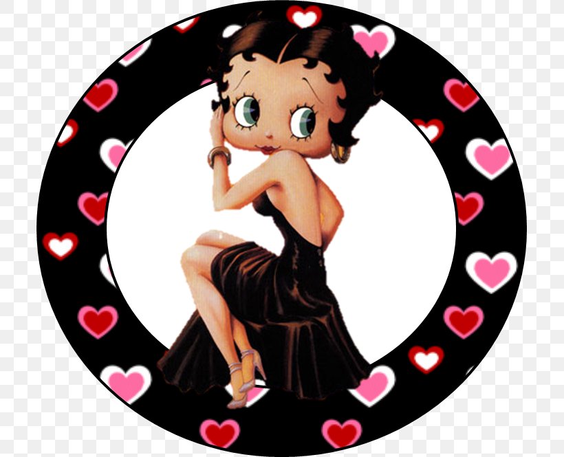 Betty Boop YouTube Betty Cooper Female, PNG, 713x665px, Watercolor, Cartoon, Flower, Frame, Heart Download Free