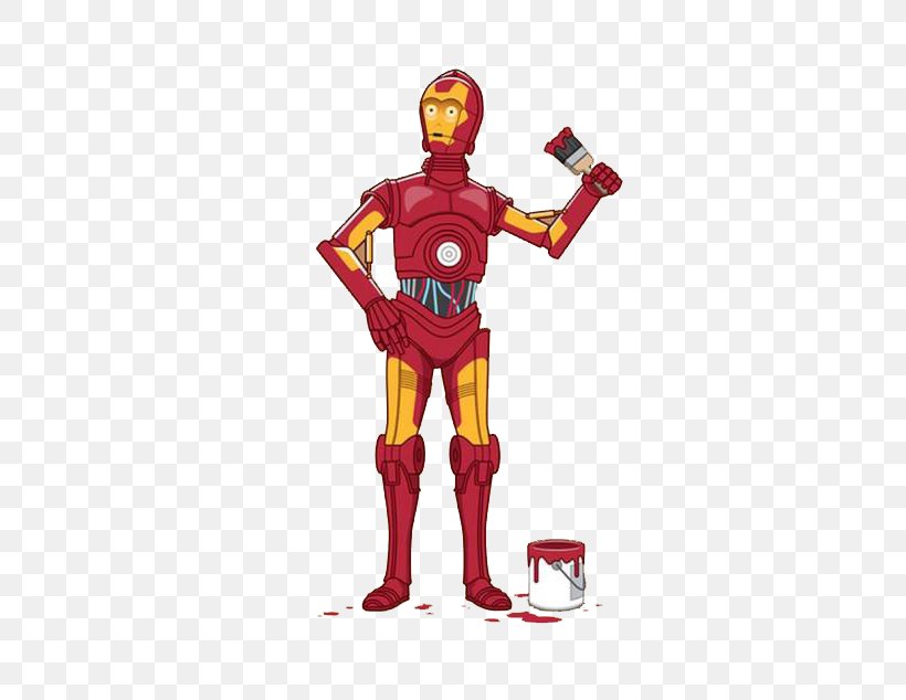 C-3PO R2-D2 Iron Man Chewbacca Coffee, PNG, 440x634px, C 3po, Action Figure, Anakin Skywalker, Clothing, Droid Download Free