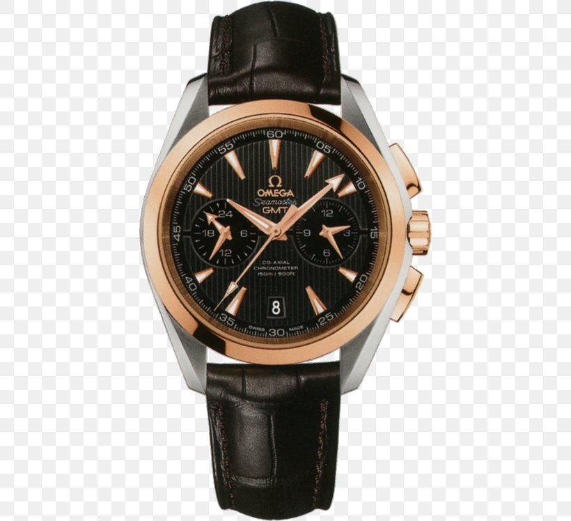 Omega Speedmaster OMEGA Seamaster Aqua Terra Coaxial Escapement Omega SA, PNG, 420x748px, Omega Speedmaster, Automatic Watch, Brand, Brown, Chronograph Download Free