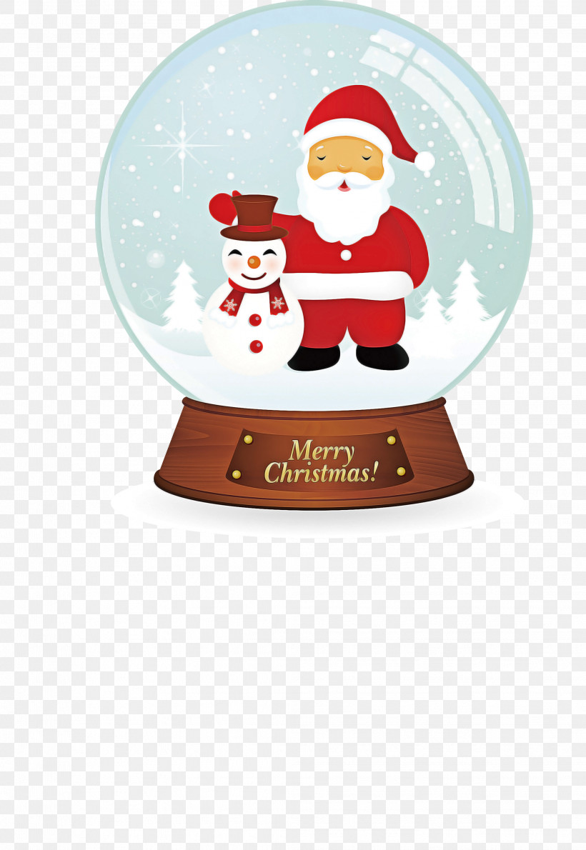 Snow Globe, PNG, 2067x3000px, Snow Globe, Cartoon, Christmas, Holiday Ornament, Santa Claus Download Free
