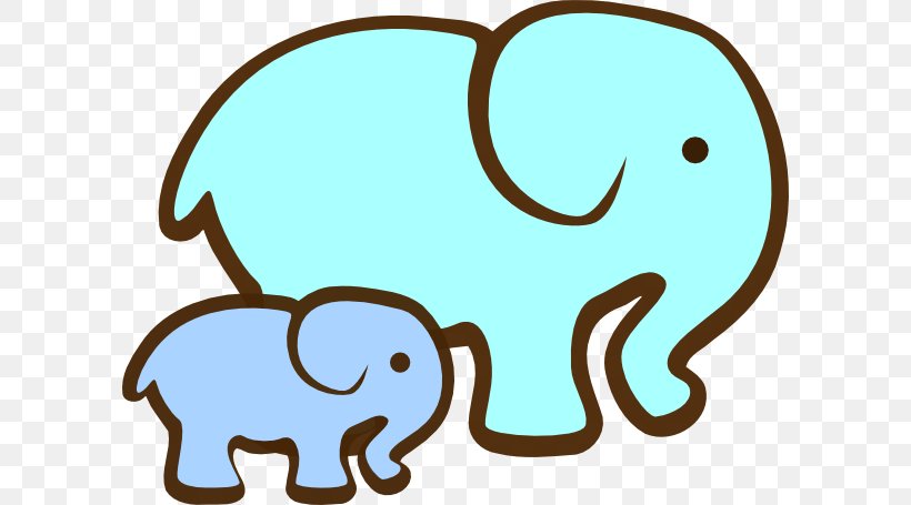 Elephant Mother Clip Art, PNG, 600x455px, Elephant, African Elephant, Area, Artwork, Baby Shower Download Free