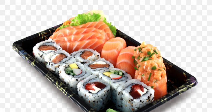Japanese Cuisine Sashimi Sushi California Roll Tempura, PNG, 937x498px, Japanese Cuisine, Appetizer, Asian Food, California Roll, Chicken Meat Download Free