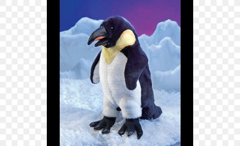 King Penguin Hand Puppet Emperor Penguin, PNG, 500x500px, King Penguin, Beak, Bear, Bird, Chimpanzee Download Free