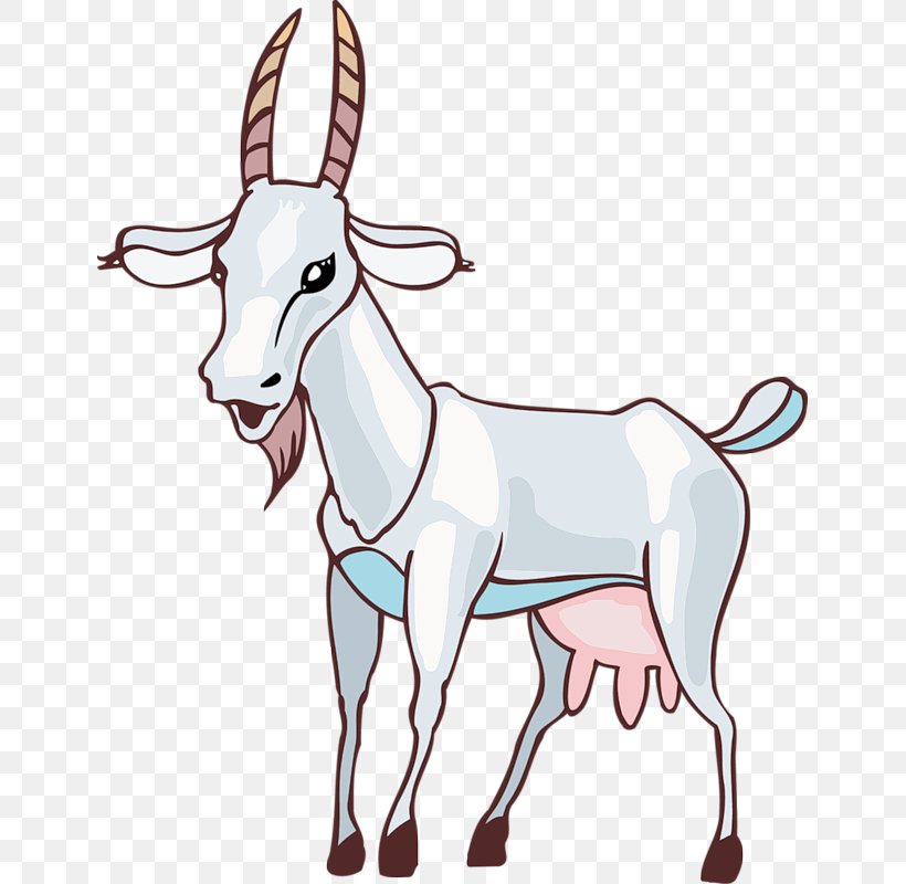 Goat Sheep Clip Art Vector Graphics Wolf, PNG, 643x800px, Goat, Animal Figure, Animation, Cattle Like Mammal, Cow Goat Family Download Free