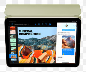 Ipad Mini - Tablet With Mineral Composition Display PNG