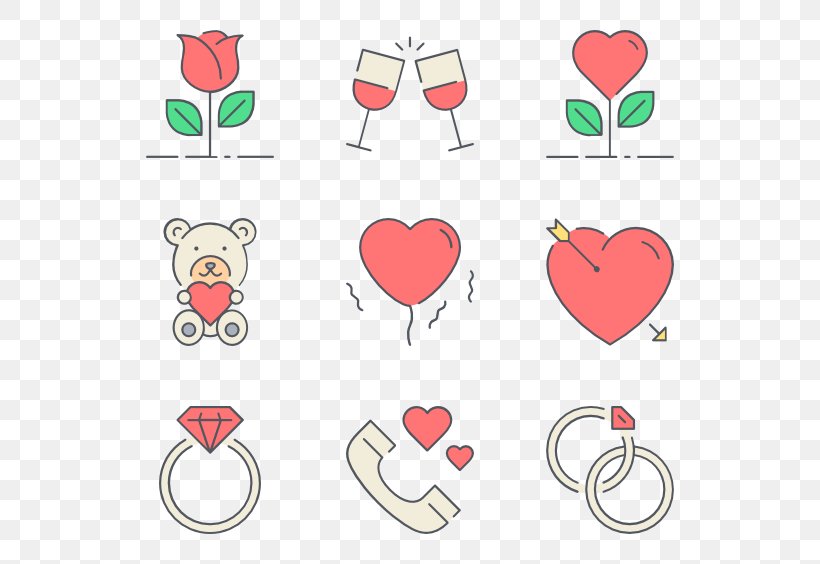 Love Valentine's Day Clip Art, PNG, 600x564px, Watercolor, Cartoon, Flower, Frame, Heart Download Free