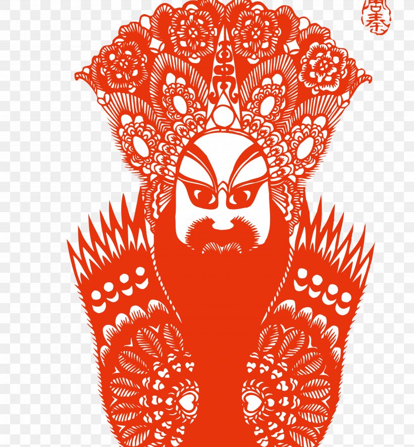Paper Peking Opera Facebook Icon, PNG, 4986x5385px, Paper, Art, Chinese Opera, Chinese Paper Cutting, Facebook Download Free