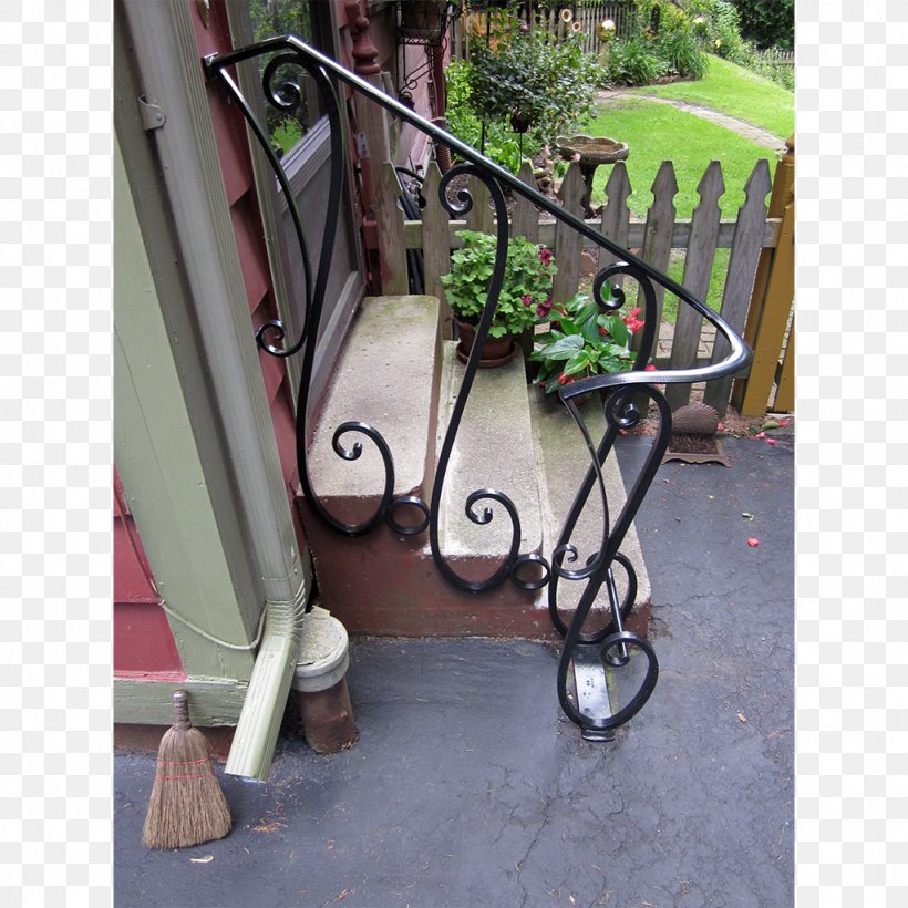 Wrought Iron Handrail Ironwork Stairs Forging, PNG, 1024x1024px, Wrought Iron, Bicycle, Bicycle Accessory, Bicycle Frame, Bicycle Frames Download Free