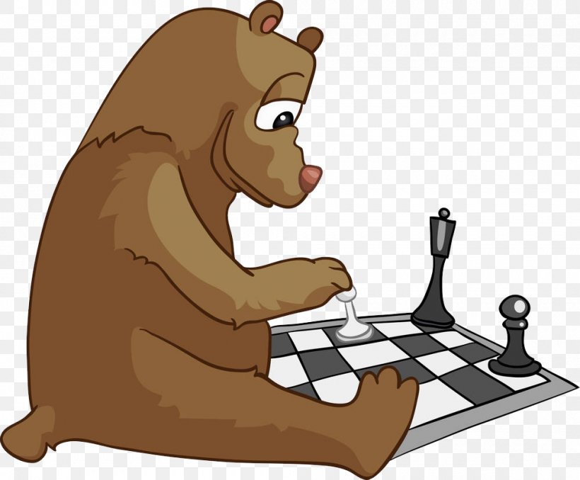 Chess Yogi Bear Cartoon, PNG, 1000x827px, Watercolor, Cartoon, Flower, Frame, Heart Download Free