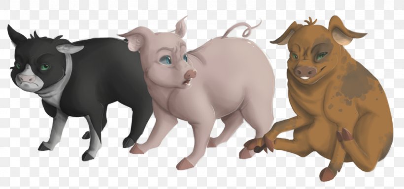 Domestic Pig Cattle Image Drawing, PNG, 1024x482px, Pig, Animal, Carnivoran, Cattle, Cattle Like Mammal Download Free