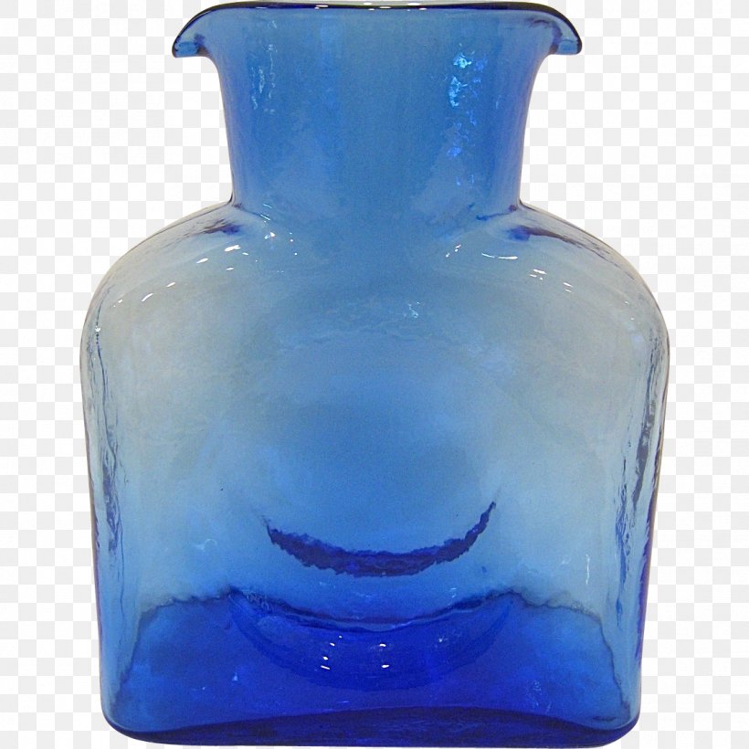 Glass Bottle Vase Blenko Glass Company, Inc., PNG, 1113x1113px, Glass, Artifact, Blenko Glass Company Inc, Blue, Bottle Download Free