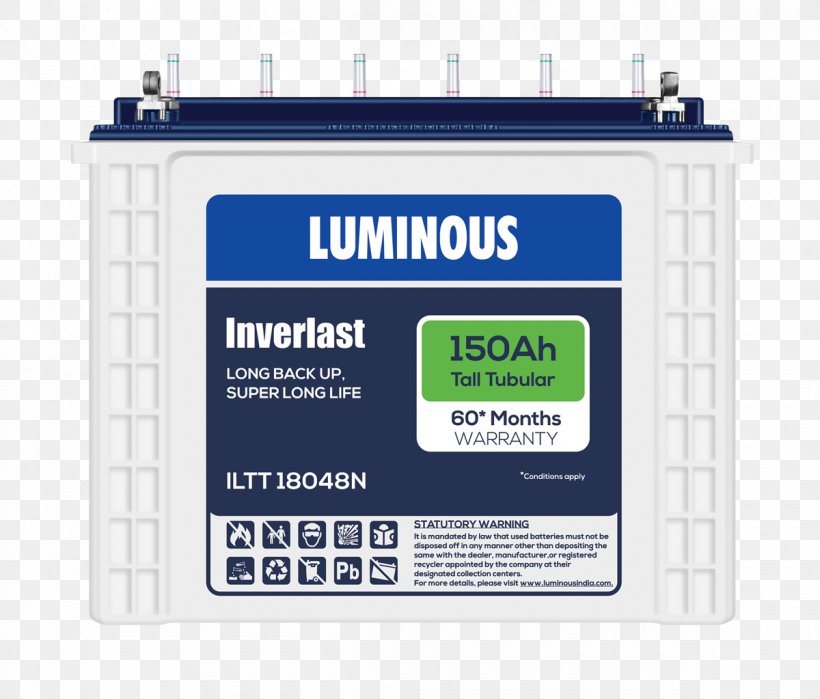Power Inverters Electric Battery UPS Ampere Hour Luminous, PNG, 1200x1023px, Power Inverters, Ampere Hour, Automotive Battery, Battery, Brand Download Free