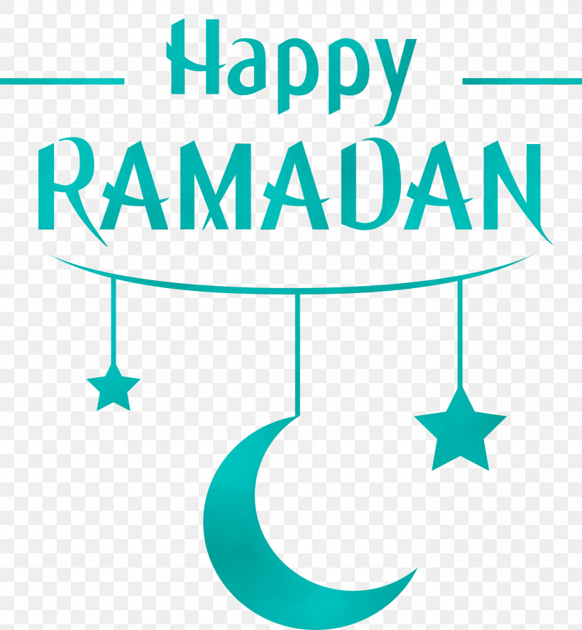 Turquoise Teal Line Font Symbol, PNG, 2770x3000px, Ramadan Mubarak, Line, Paint, Ramadan Kareem, Symbol Download Free