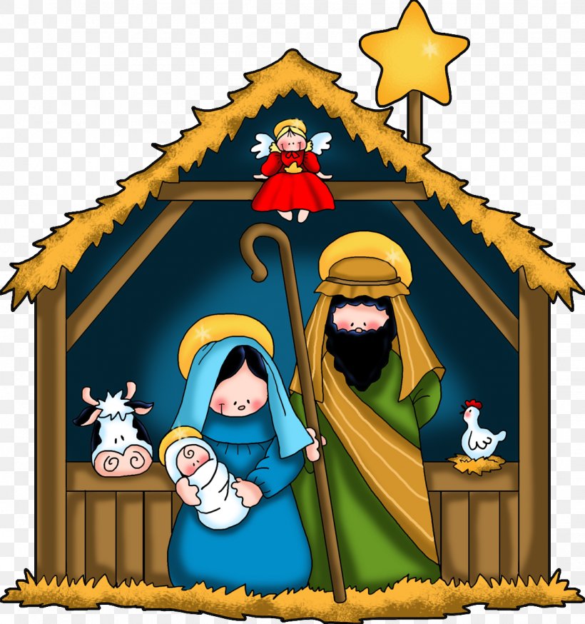 manger jesus clipart