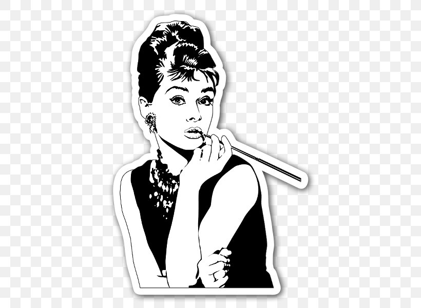 Designer Journal: With Designer Quotes, Audrey Hepburn Fashion Journal Notebook Female Drawing Art Painting, PNG, 433x600px, Female, Art, Art Deco, Artwork, Audrey Hepburn Download Free