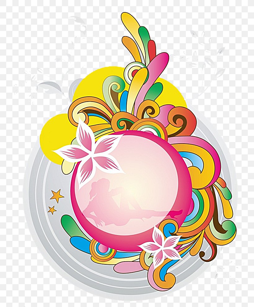 Motif Adobe Illustrator, PNG, 764x994px, Motif, Art, Easter, Easter Egg, Floral Design Download Free
