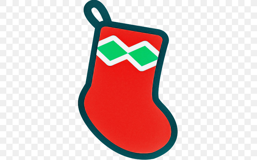 Christmas Stocking, PNG, 512x512px, Christmas Stocking, Christmas Decoration, Green, Interior Design, Symbol Download Free