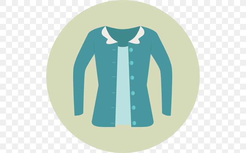 Clothing T-shirt Outerwear Polo Shirt, PNG, 512x512px, Clothing, Aqua, Blouse, Blue, Button Download Free