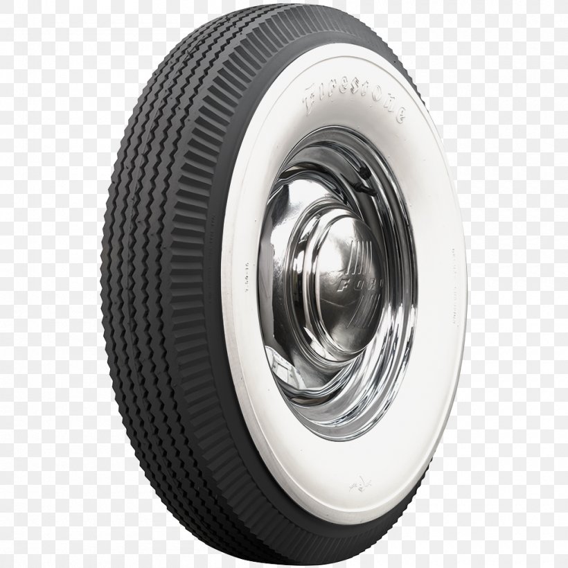 Whitewall Tire Car Coker Tire Firestone Tire And Rubber Company, PNG, 1000x1000px, Tire, Alloy Wheel, Auto Part, Automotive Tire, Automotive Wheel System Download Free