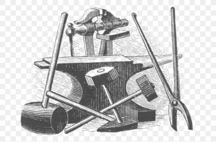 Artist-Blacksmith's Association Of North America Forge Tool Anvil, PNG, 1000x662px, Blacksmith, Anvil, Automotive Tire, Black And White, Craft Download Free