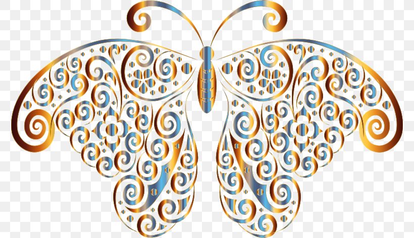 Butterfly Clip Art Insect Visual Arts Silhouette, PNG, 776x472px, Butterfly, Animal, Art, Body Jewelry, Butterflies And Moths Download Free