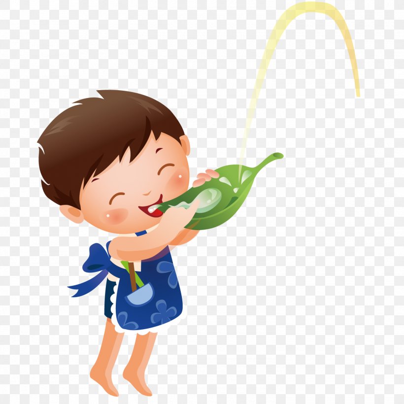 Drink With A Lotus Leaf, PNG, 1500x1501px, Child, Animation, Art, Boy, Cartoon Download Free