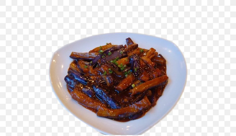 Fried Eggplant Braising, PNG, 618x472px, Fried Eggplant, Braising, Common Bean, Cuisine, Dish Download Free