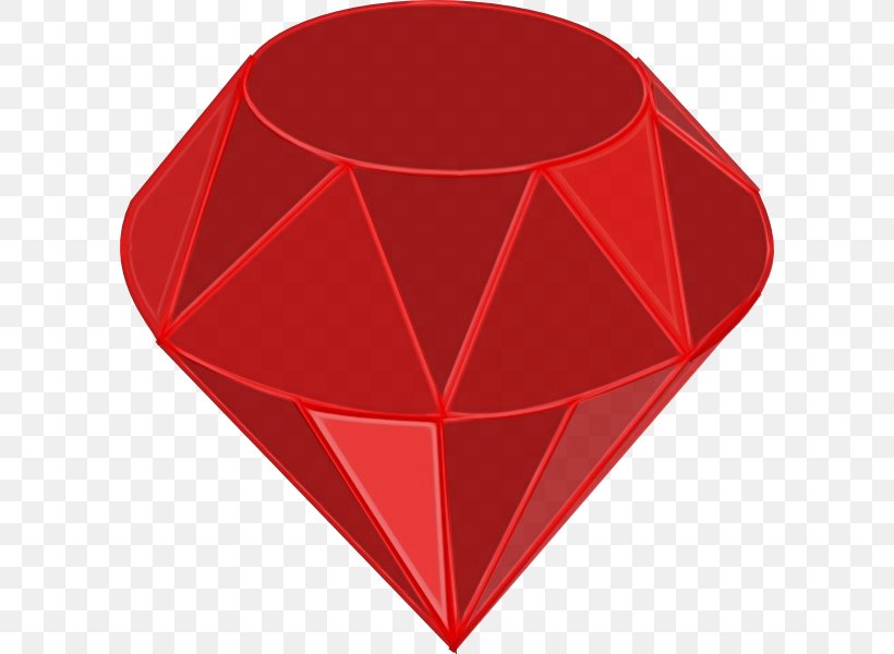 Red Clip Art Line Triangle Heart, PNG, 600x600px, Watercolor, Heart, Paint, Red, Symbol Download Free